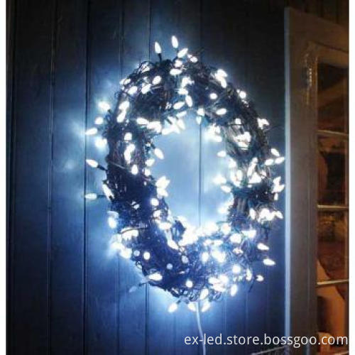 Excellent Festival LED Rope Light Flat 3wires Christmas lamp  String